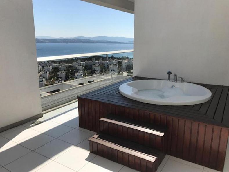 Penthouse Horizon Sky Leilighet Alagunciftligi Eksteriør bilde
